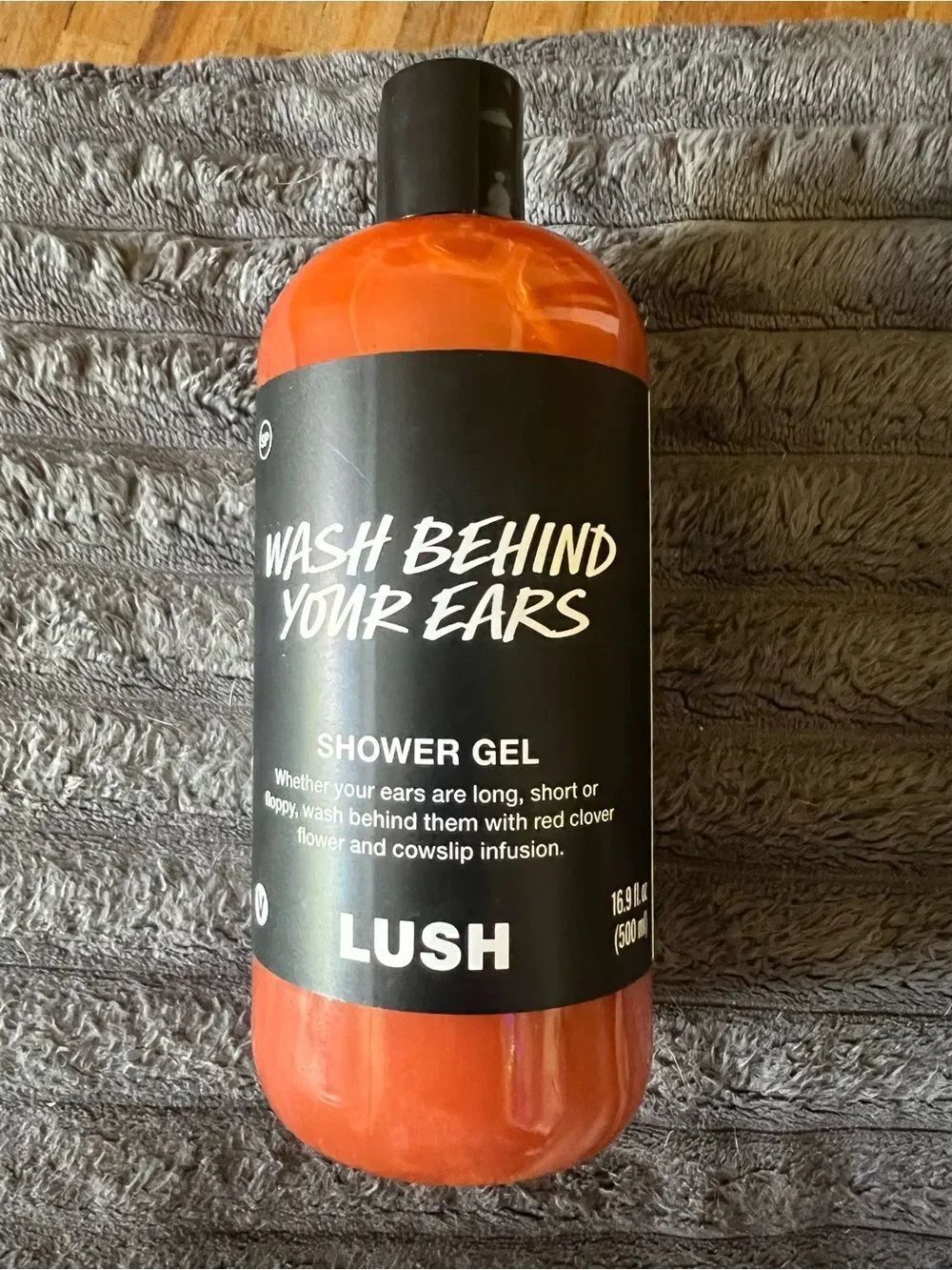 Lush Wash Behind Your Ears Discontinued Shower Gel 16.9 Oz Sealed